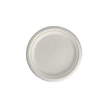 Pratos 18cm Sobremesa Cana de Açucar Cor Natural 50un