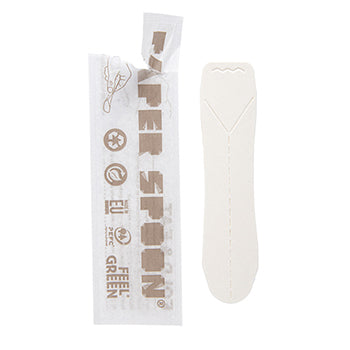Colheres Gelado Papel 9,4cm Cx.400un