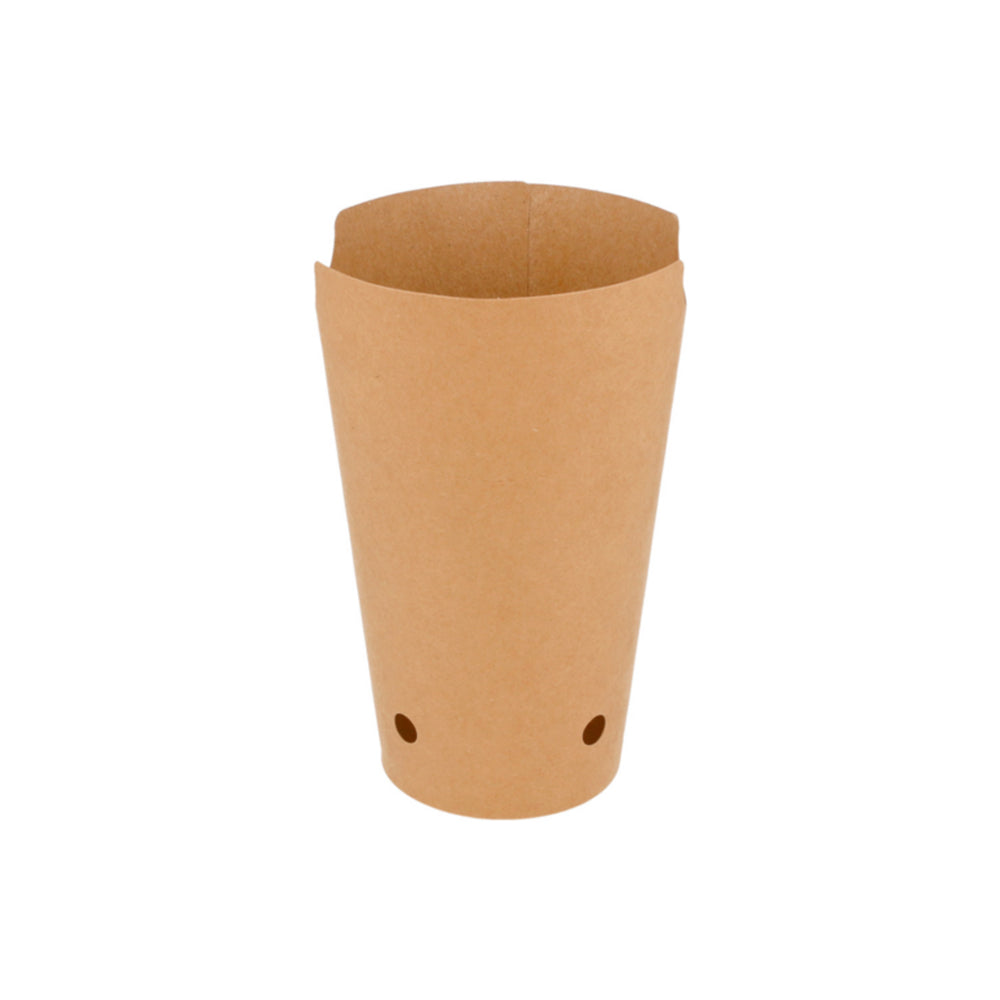Caixa Cartolina Kraft 08.5x14cm Batatas Fritas 480ml 50un