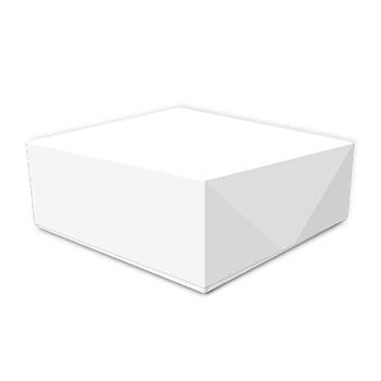 Caixa Cartolina Branca 24x24x9,5cm 50un