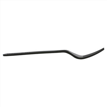 Garfos C-PLA Reutilizáveis 17cm Preto 50un