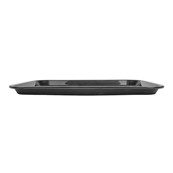 Tabuleiro 27,5x35,5cm Fast Food PP Preto