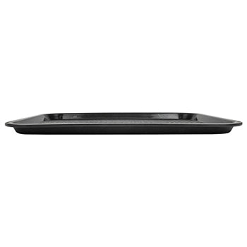 Tabuleiro 30,4x41,4cm Fast Food PP Preto