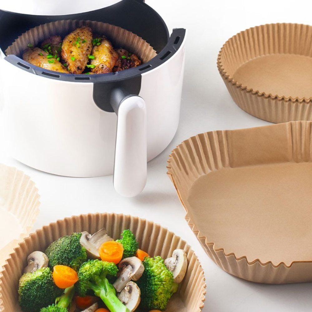 Formas Papel Air Fryer Redondas 20cm 50un