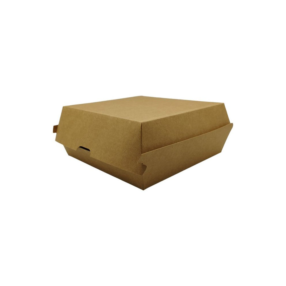 Caixa Hamburguer Kraft 600ml 14x14x7cm 50un