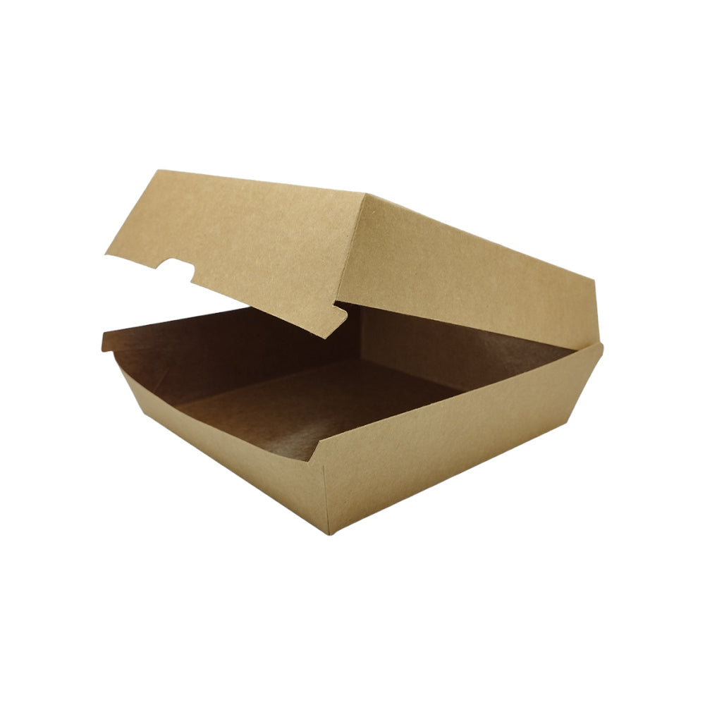 Caixa Hamburguer Kraft 1200ml 17x17x8cm 50un