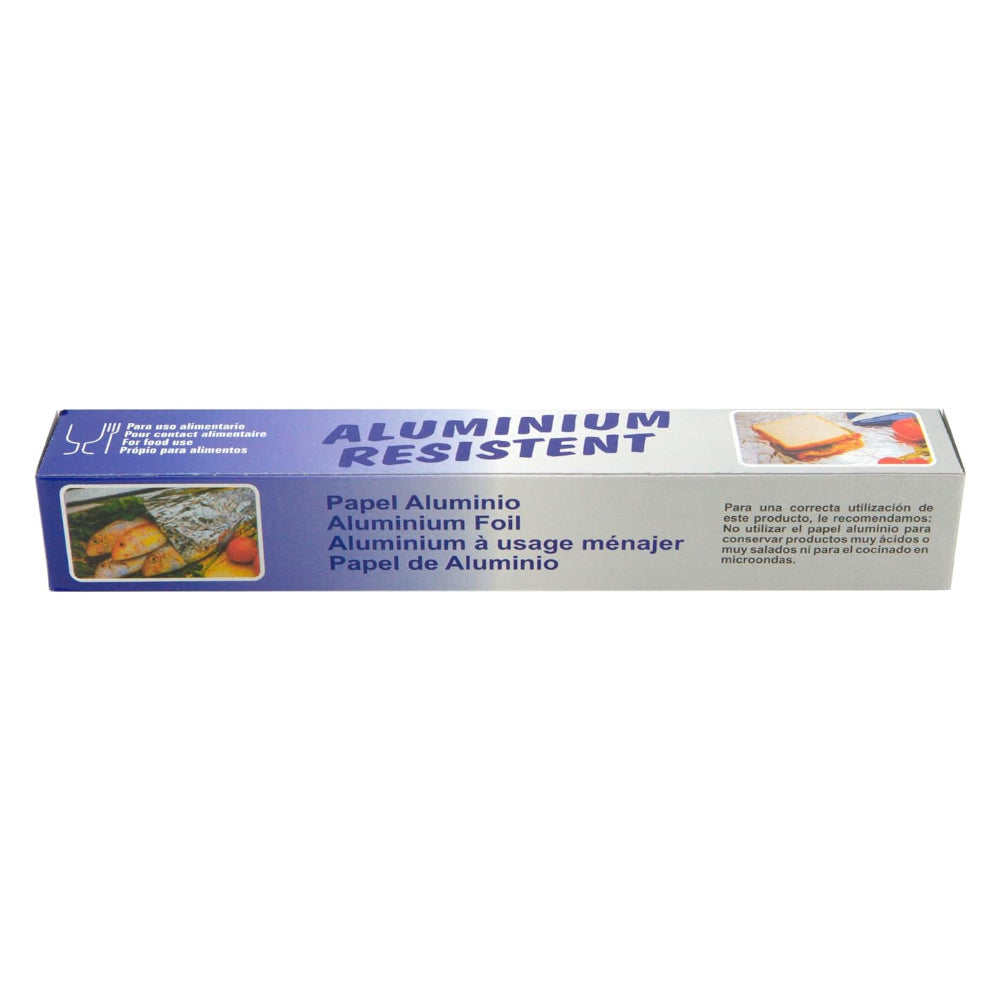 Rolo Aluminio Alimentar 29cmx10mts Pré-Cortado