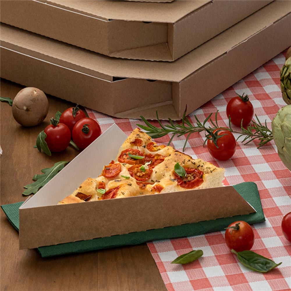 Base Pizza Cartão Kraft 21x16,5x3,5cm 200un
