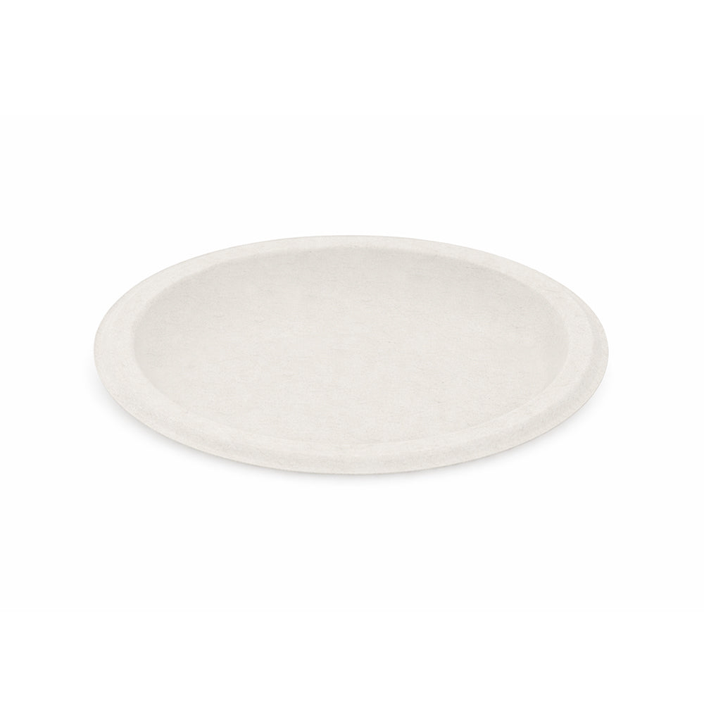 Pratos 22cm Celulose Redondo Branco gKRAFT 50un