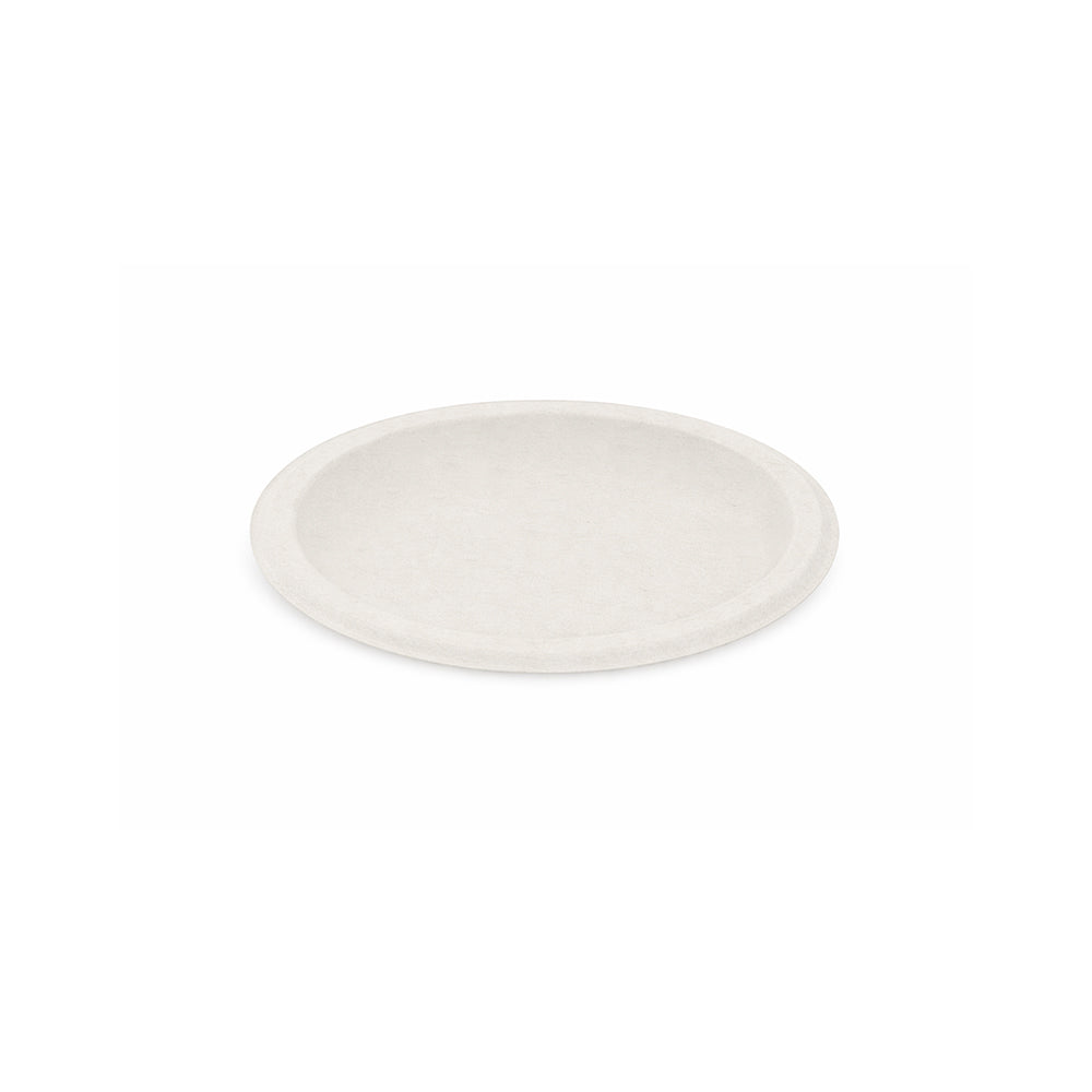 Pratos 17cm Celulose Eucalipto Redondo Branco gKRAFT 50un