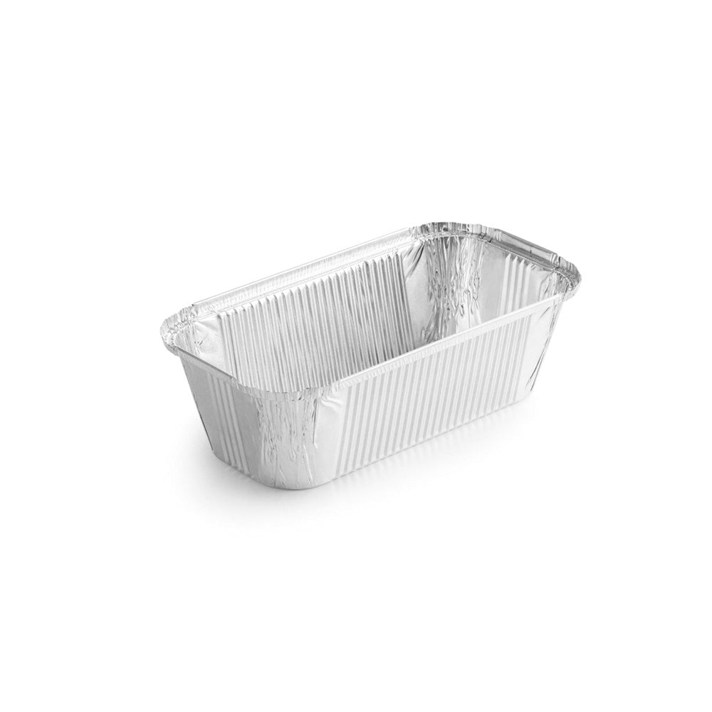 Embalagem Alimentar Alumínio 1600ml Retangular c/Tampa 100un