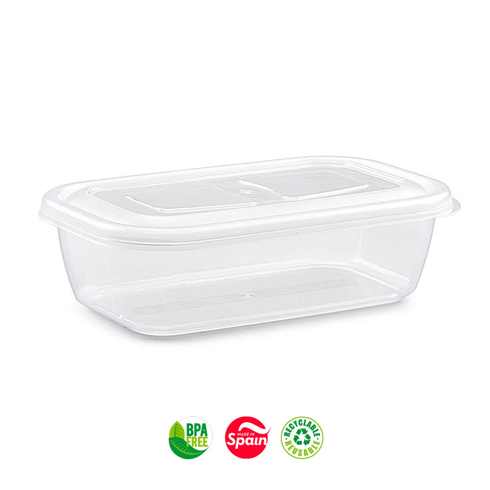 Caixa Hermética Classic Nº2 600ml Sortido 1un