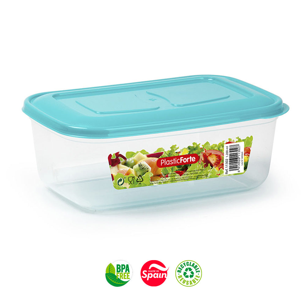 Caixa Hermética Classic Nº4 1200ml Sortido 1un