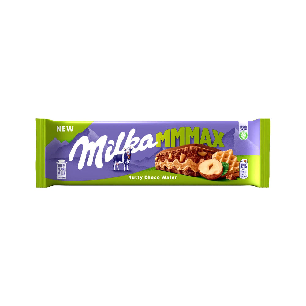 Tablete Chocolate Milka Nutty Choco Wafer 270g