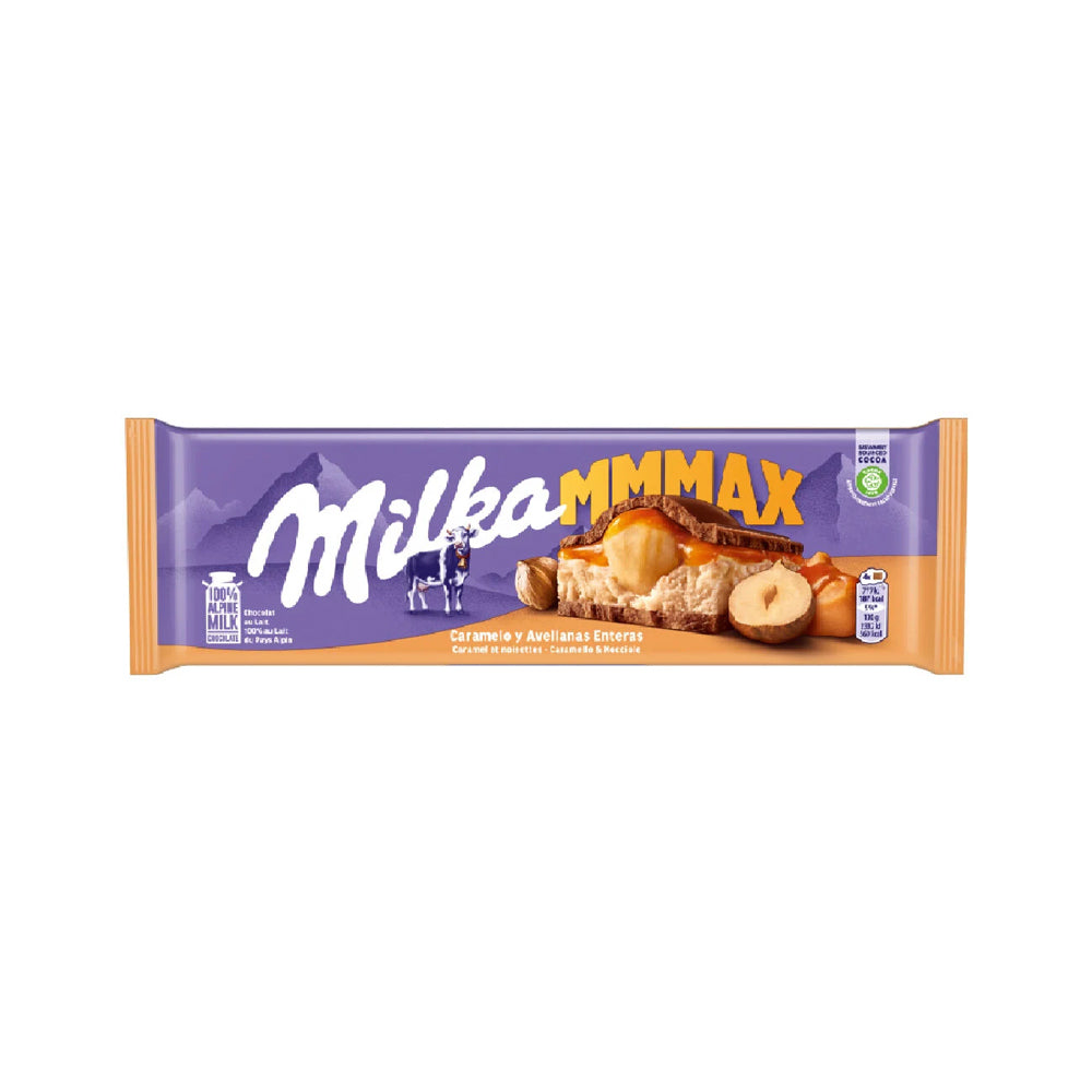 Tablete Chocolate Milka Caramelo/Avelã 300g