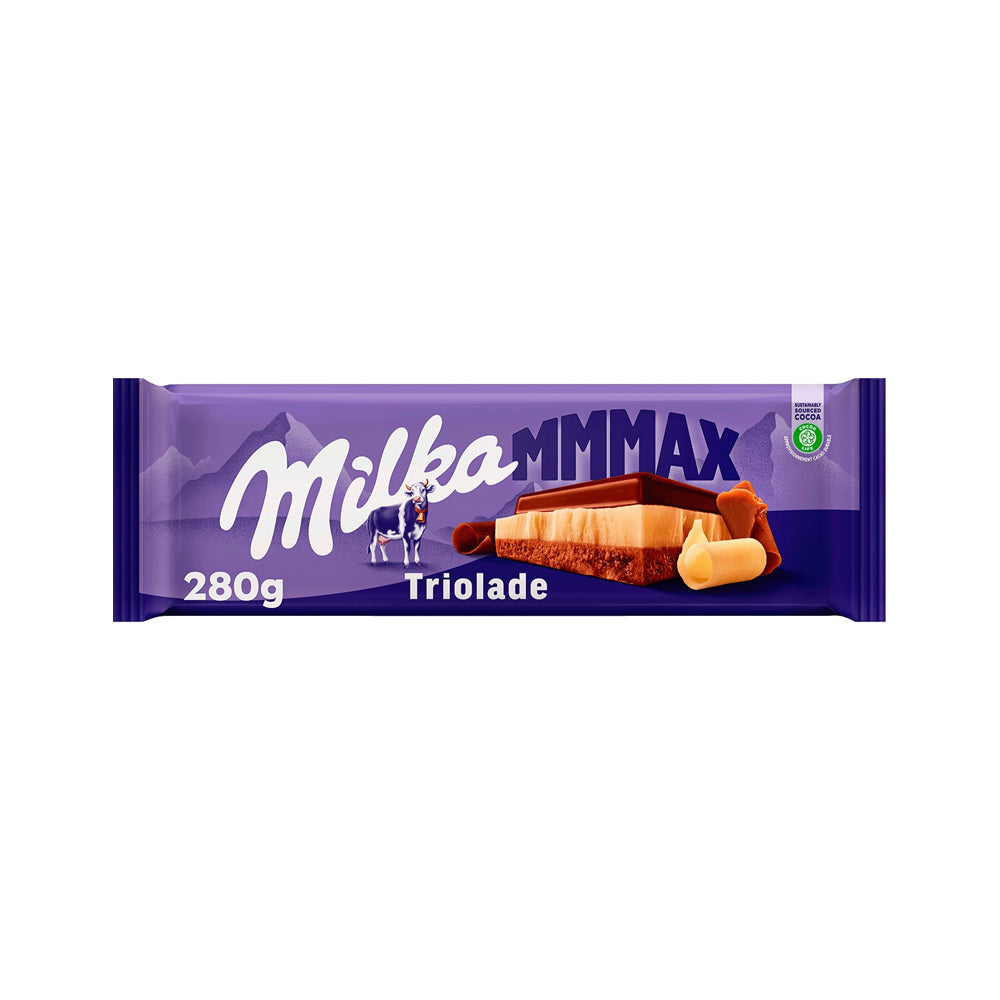 Tablete Chocolate Milka Triolade 280g