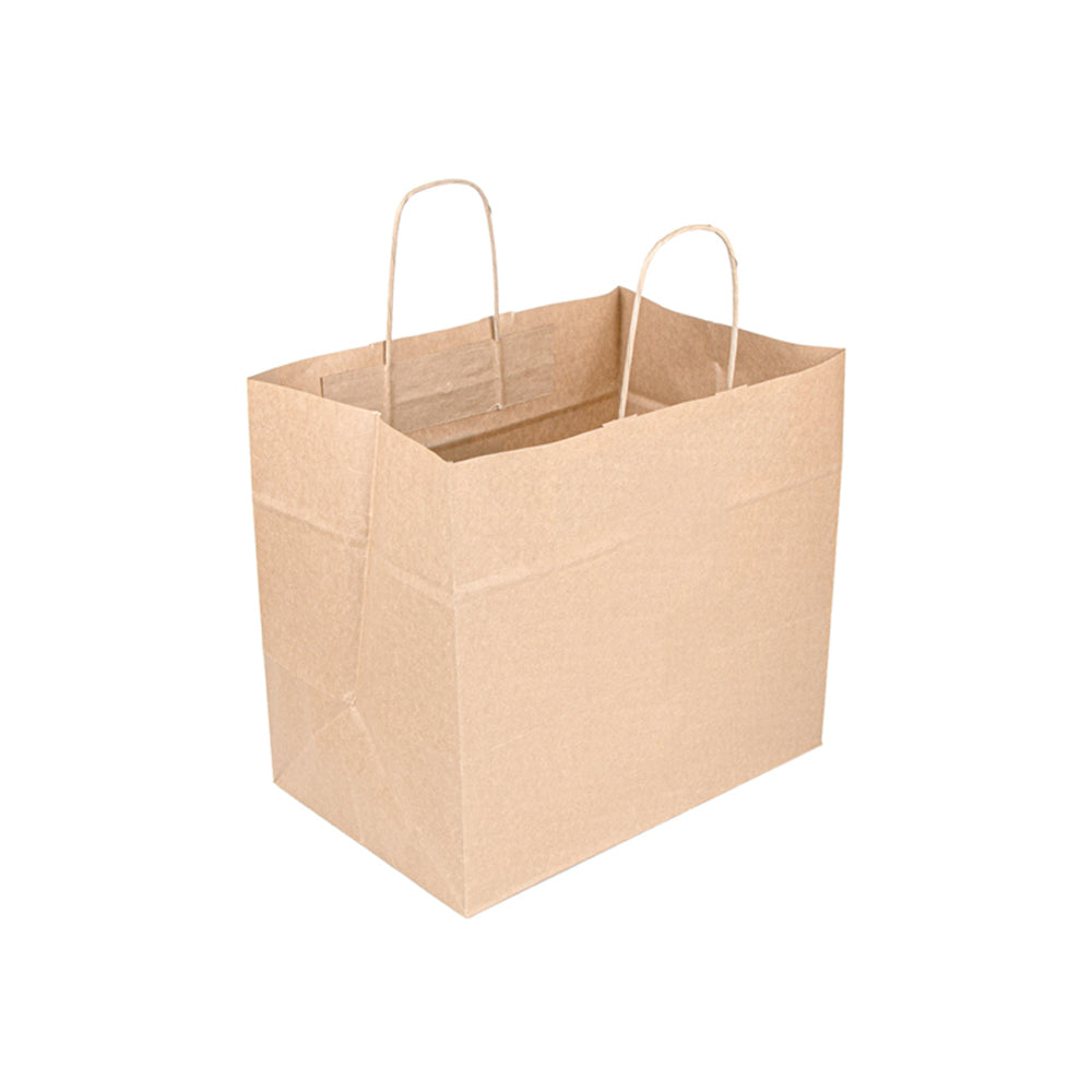 Saco 32x21x28,5cm Papel 90g c/Asas Kraft 1un