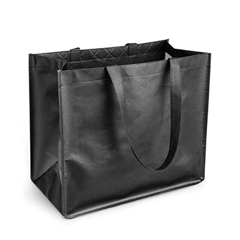 Saco de Compras Non-Woven Preto Laminado