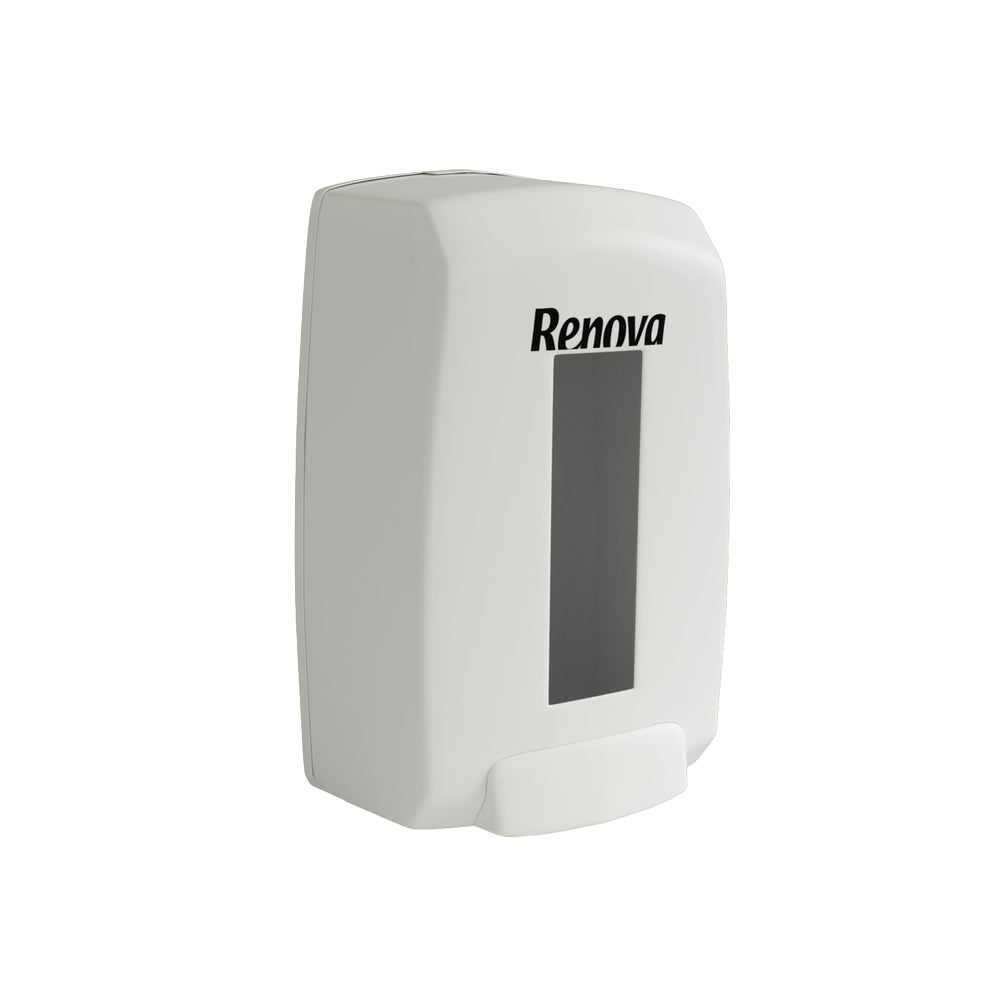 Saboneteira Enchimento Plástico Renova Vintage Branca 1L