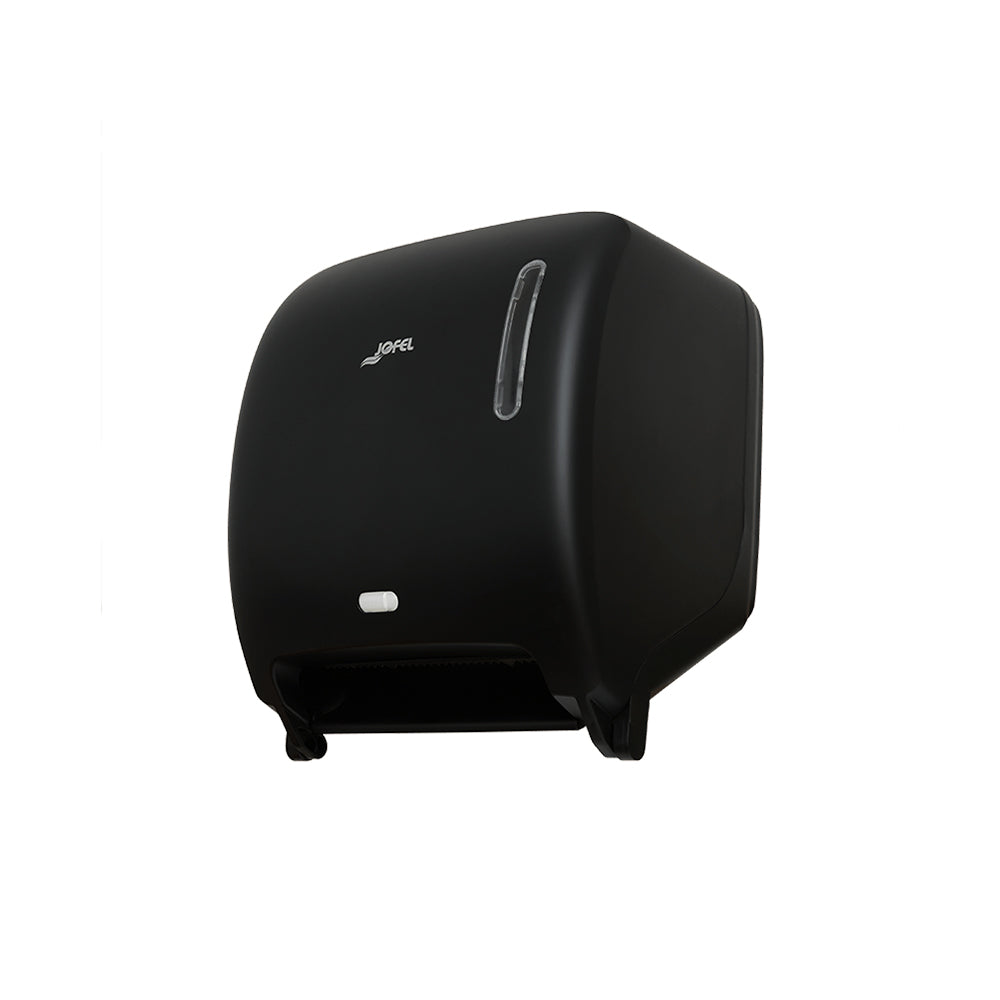 Dispensador Toalhas Rolo c/Sensor Preto Mate