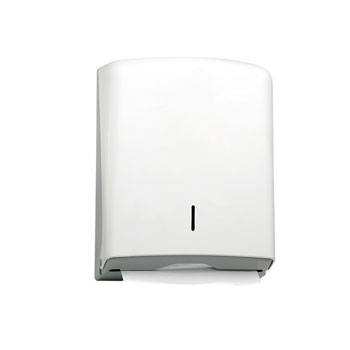 Dispensador Toalhas Mão Zig-Zag  Branco