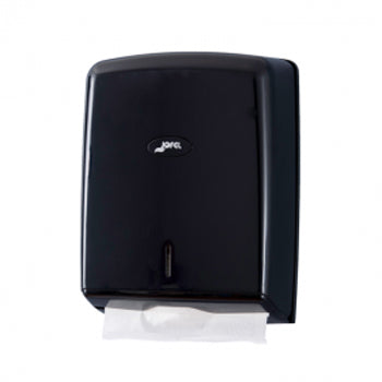 Dispensador Toalhas Mão Zig-Zag Preto