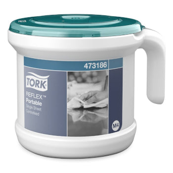 Dispensador Portátil+Rolo Toalhas TORK M4 Reflex Starter Kit