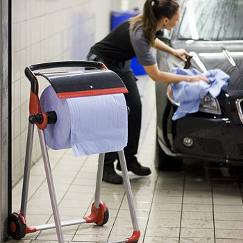 Dispensador TORK W1 Suporte de Parede Verm/Cinza