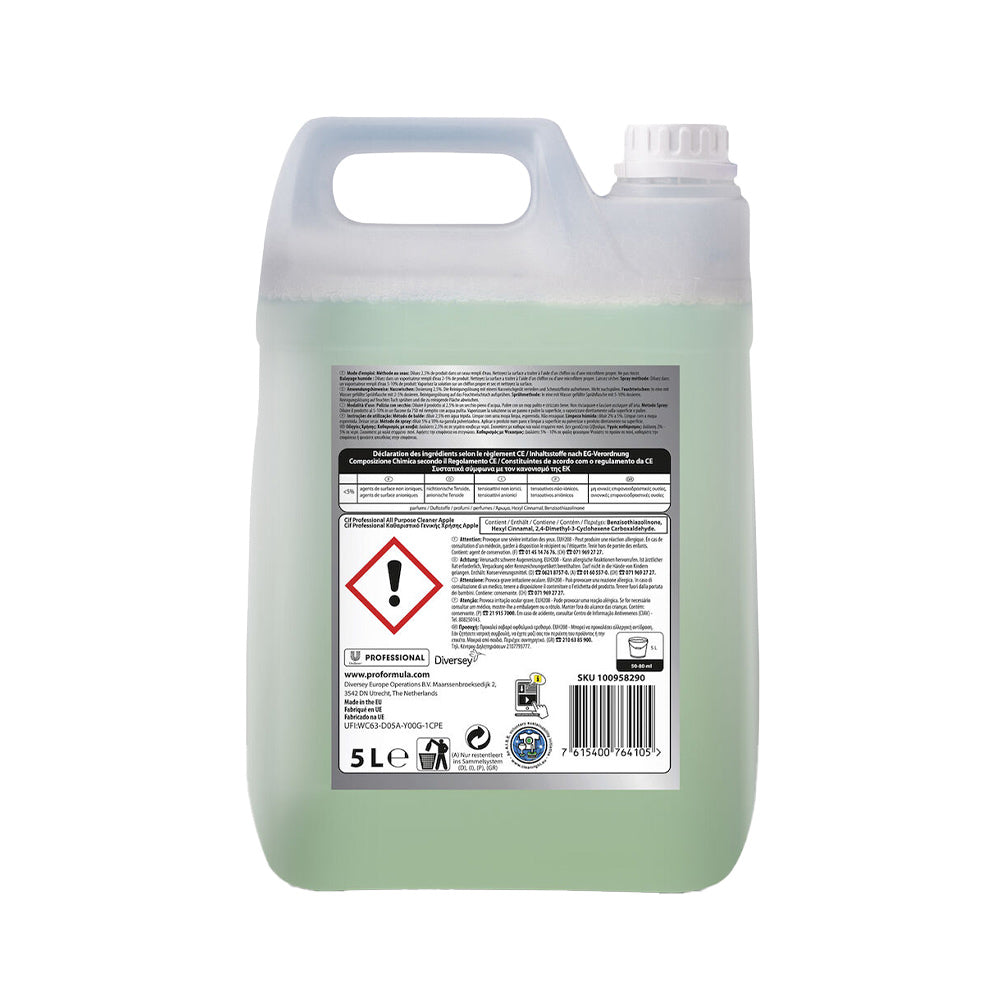 Detergente Multiusos Maçã Cif PF 5L