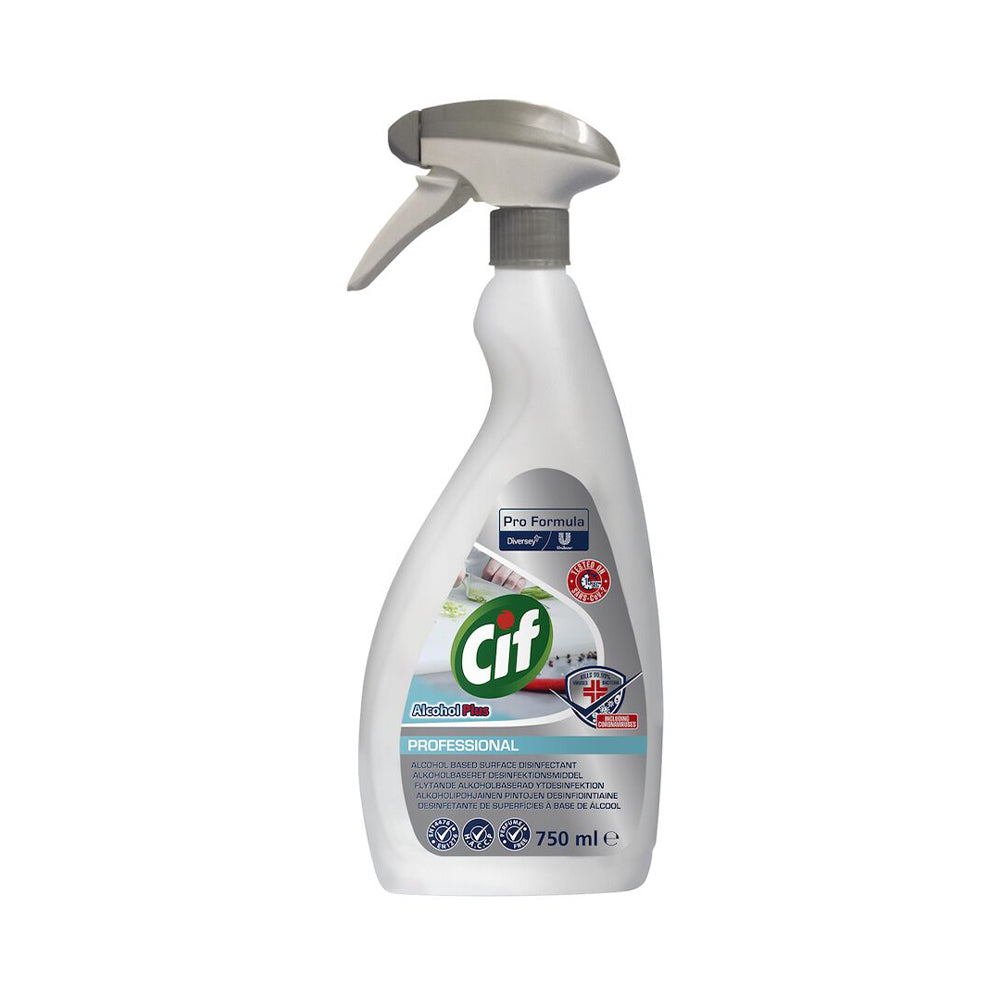 Detergente Desinfetante Cif PF Alcohol Plus 750ml