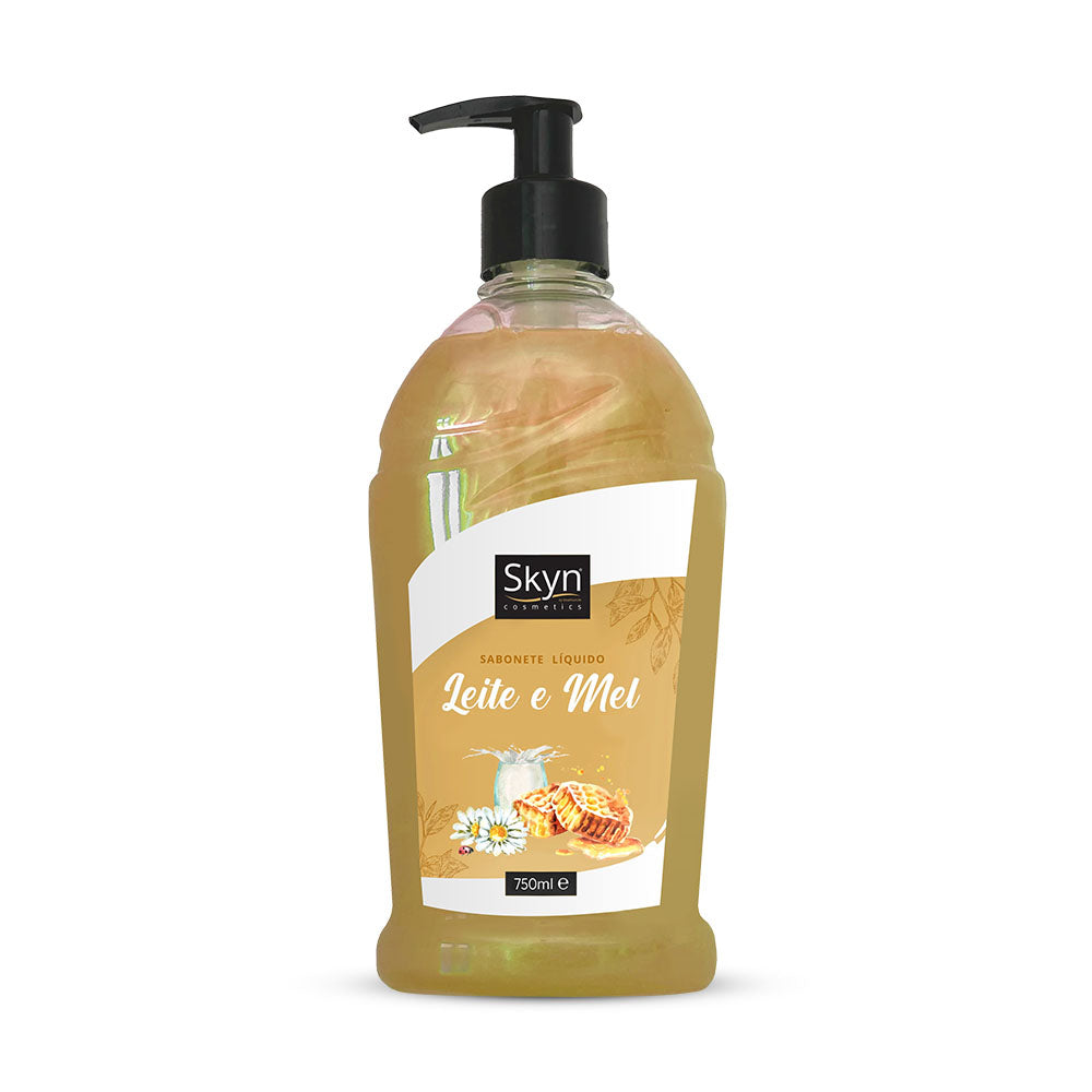 Sabonete Líquido Mãos Skyn Leite e Mel 750ml