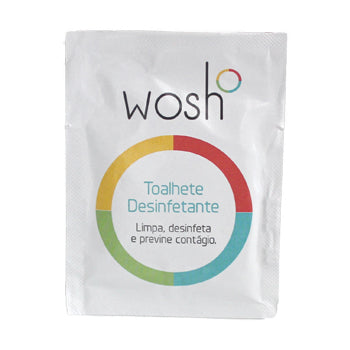 Saqueta Toalhetes Desinfetantes Mãos / Equipamentos 10un