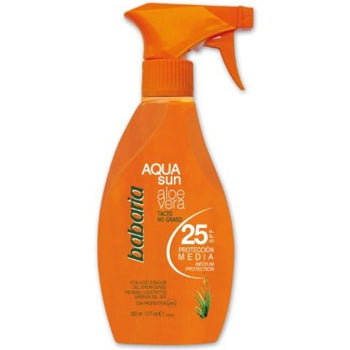 Protetor Solar SPF25 Babaria Aloe Vera Spray 300ml