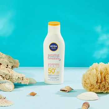 Protetor Solar SPF50+ Nivea Sensitive Antialérgico 200ml