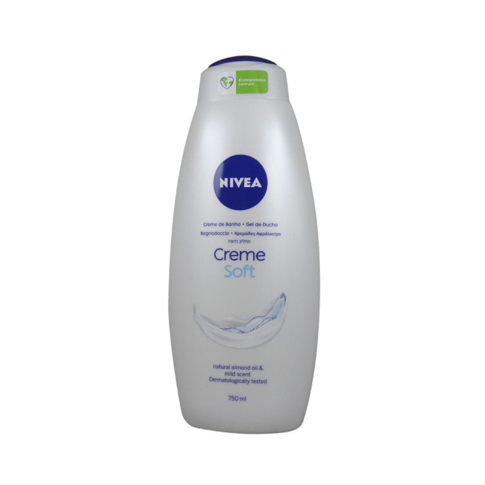 Gel de Banho Nivea Creme Soft 750ml