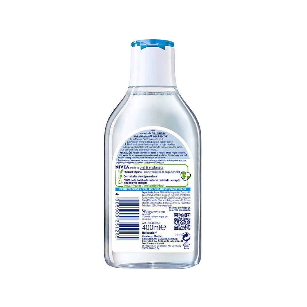 Água Micelar Nivea Pele Normal 400ml