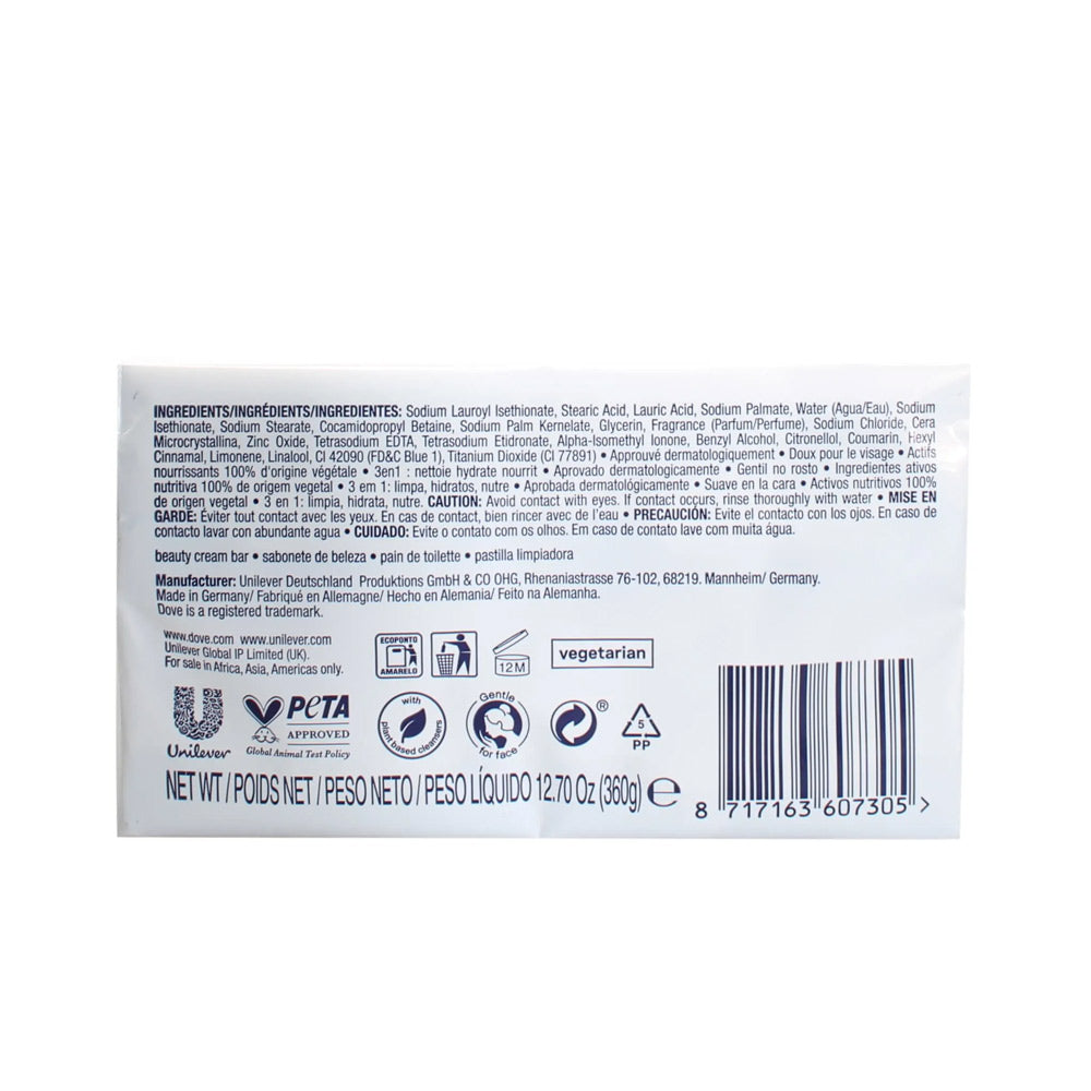 Sabonete Sólido Dove Esfoliante 4x90g