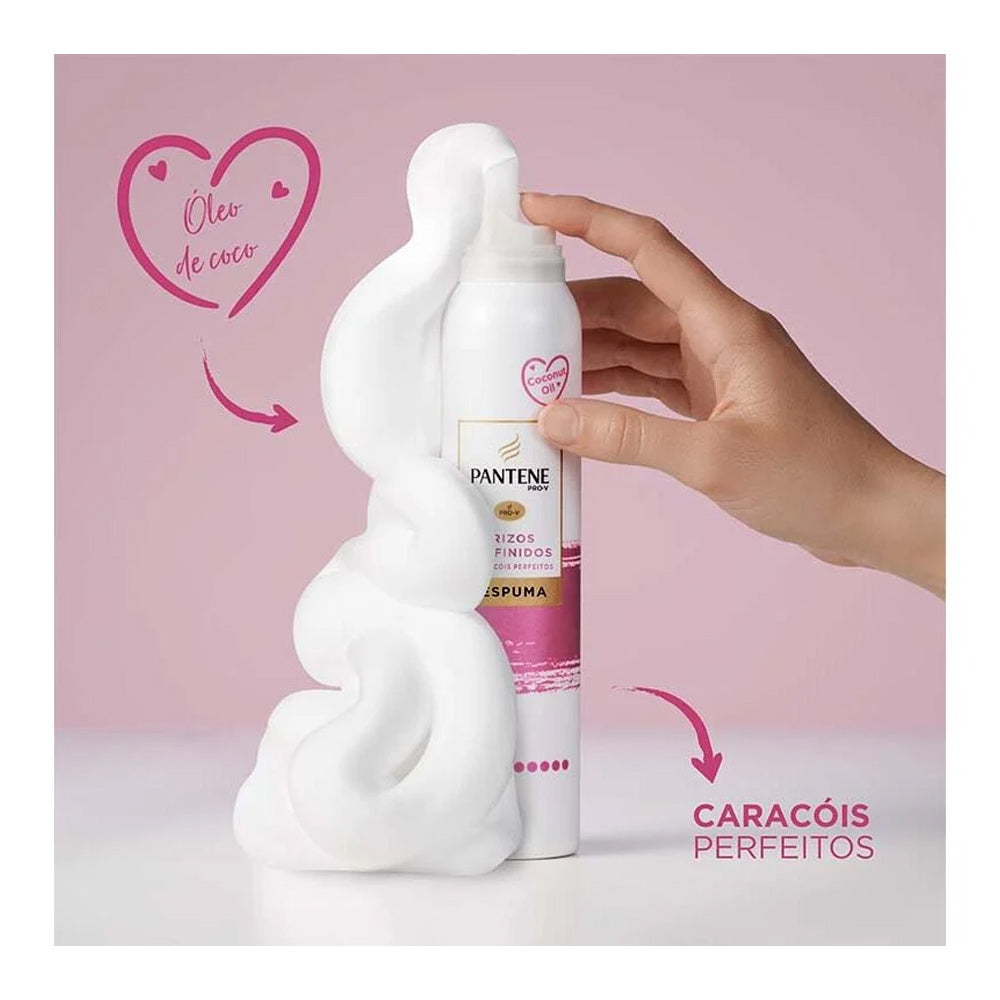 Espuma Cabelo Pantene Caracóis Definidos 200ml