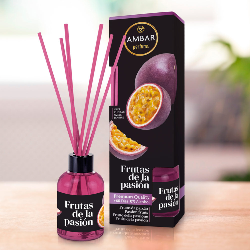 Ambientador Sticks Ambar Passion Fruits 45ml