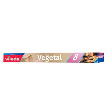Papel Vegetal Alimentar Vileda 8mts