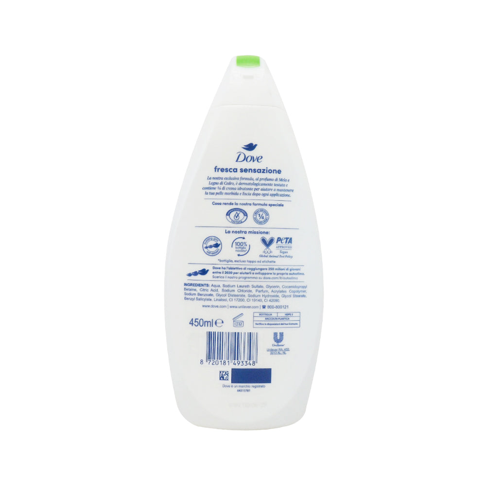 Gel de Banho Dove Fresh Sensation 450ml