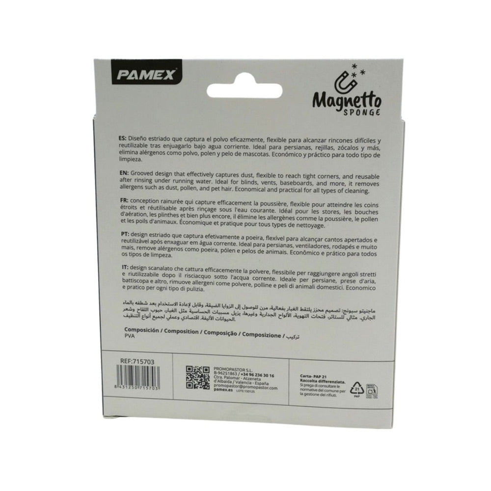 Esponja Magnetto Húmida Pamex 2un