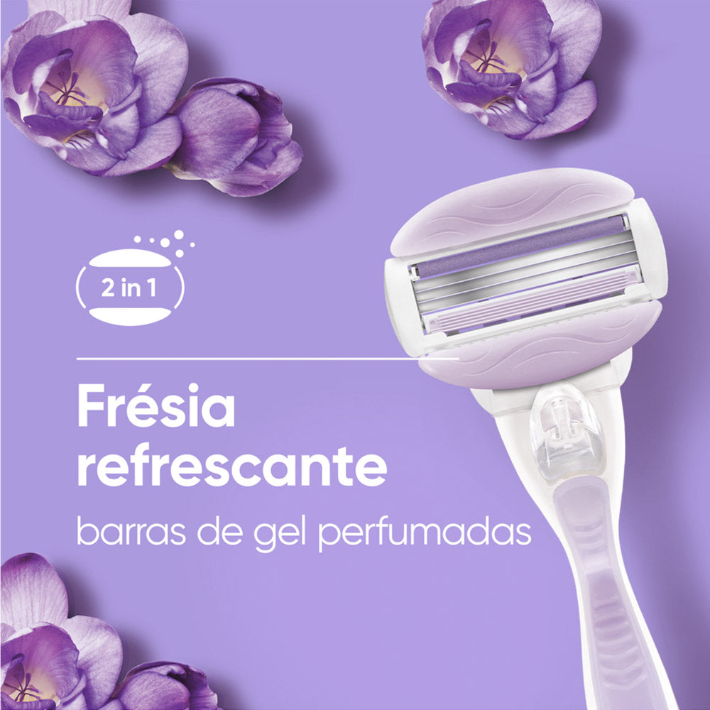Máquina Manual Gillette Venus + 2 Recargas