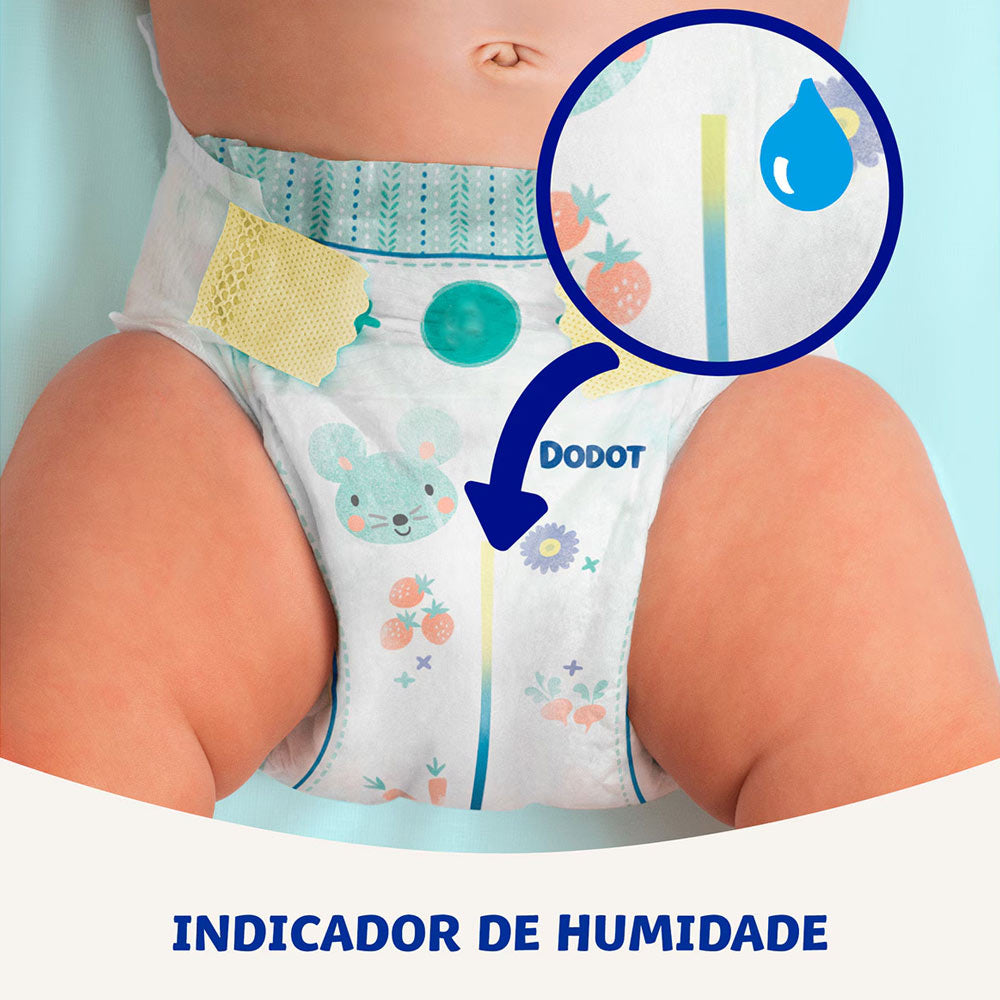 Fraldas Dodot Sensitive T3 (6-10kg) 56un