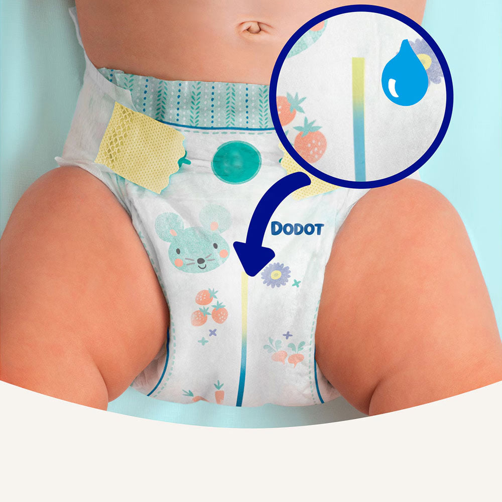 Fraldas Dodot Sensitive T2 (4-8kg) 58un