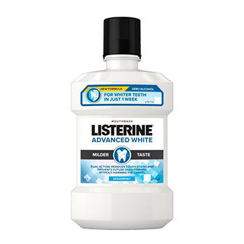 Elixir Bucal LISTERINE Branqueador Advanced 1L