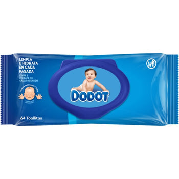Toalhitas Dodot Dermo Active 64un