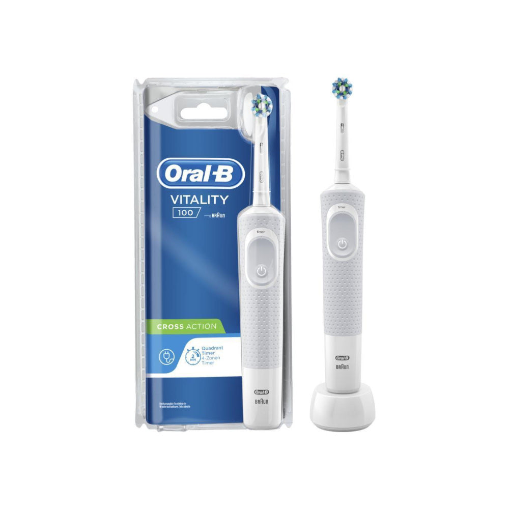 Escova de Dentes Oral-B Elétrica Vitality 100 Branco