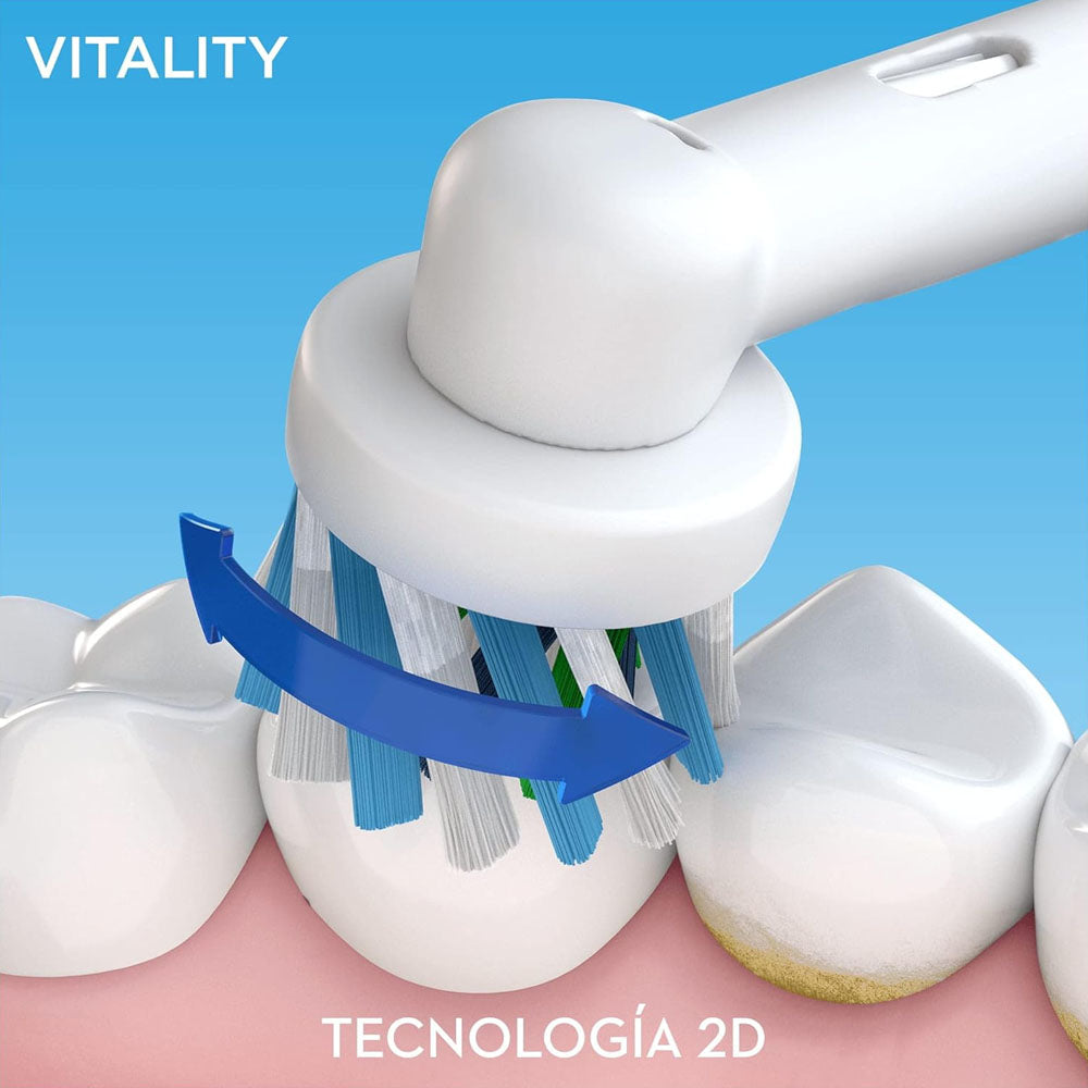 Escova de Dentes Oral-B Elétrica Vitality 100 Branco