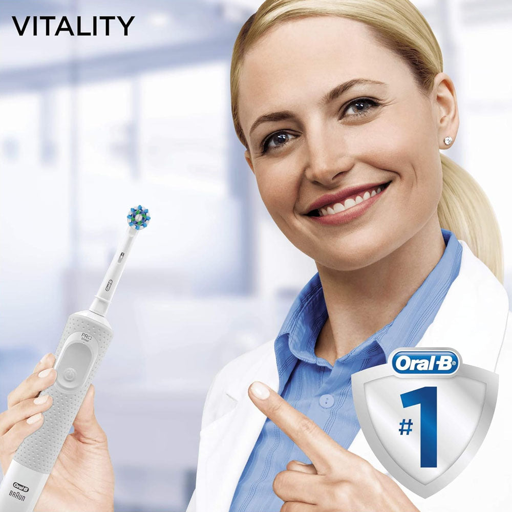 Escova de Dentes Oral-B Elétrica Vitality 100 Branco